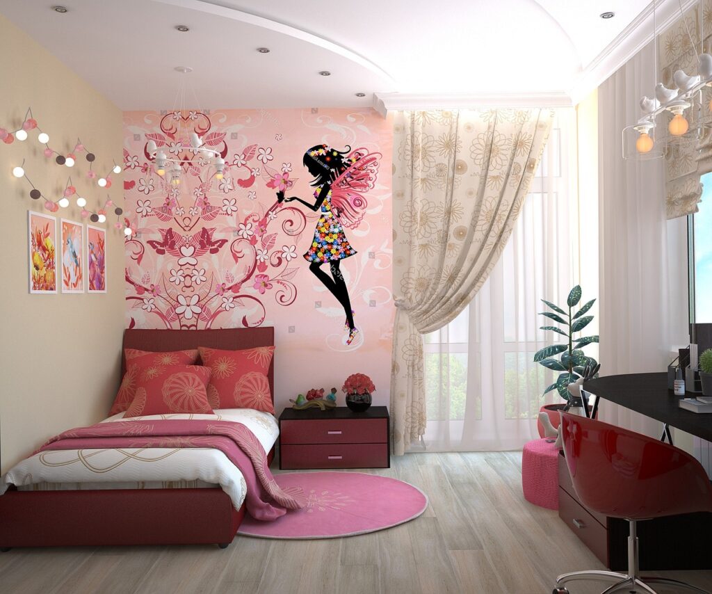 how to design a girl room